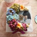 하랑센트 | 포토 떡 케이크로 제작해 드린 가수 청하님 서포트 케이크 후기입니다!