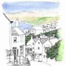 감성 수채화 이미지