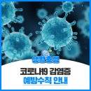 코로나 19감염증 예방수칙 이미지