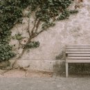 가로등 벤치 이미지