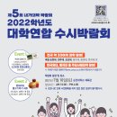 2022학년도 수시박람회 안내 이미지