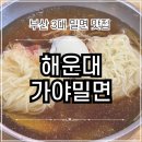 신도초 | 부산 3대 밀면 현지인 맛집 | 해운대 가야밀면