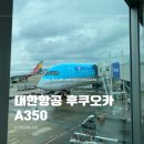 789 | 대한항공 KE789 후쿠오카 A350 탑승 좌석 기내식 내돈내산 후기