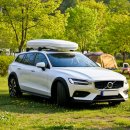 반도자동차유리 | 볼보 V60 루프박스 가로바_ 팩라인 NX프리미엄XL 설치후기