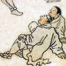 오주석의 옛 그림 읽기 - 단원 김홍도의 「씨름」 이미지