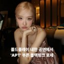 BTS 진 이어 이번엔 블랙핑크 로제? 콜드플레이 내한 공연 역대급 게스트