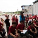 실내암벽장 이미지