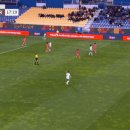 여자축구국가대표팀 친선경기 대한민국 vs 포르투갈 실점,득점 장면. gif 이미지