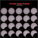 Annular Solar Eclipse - 금환일식 전과정 이미지
