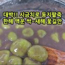 대박!! 시금치로 동지팥죽 한해 액운 싹~새해 꽃길만 #shorts 이미지