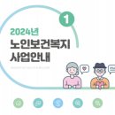 2024년 노인복지관 설치 운영 규정 - 노인보건복지 사업안내 참고