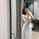 플로움 결혼식 연회장 2부 드레스 하객 원피스 앤디 드레스 andy dress S사이즈 내돈내산 후기