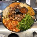 [동탄 단체 회식장소 추천 돼통령 후기]낮에도 여는 동탄 고깃집, 목살 맛집,솥뚜껑 돼지고기