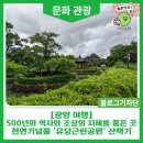 [광양 여행] 500년의 역사와 조상의 지혜를 품은 곳, 천연기념물 '유당근린공원' 산책기