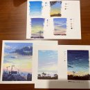 오일파스텔로 색감 표현하기 이미지