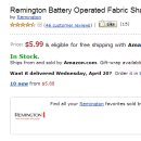 Remington Battery Operated Fabric Shaver 이미지