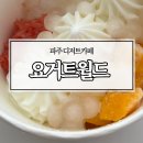 수손세차장 | 파주 디저트카페 요거트월드 파주운정점 신메뉴 양쯔간루월드 후기