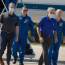 드래곤 승무원은 발사 우주선의 마지막 주에 플로리다 우주 정거장에 도착 이미지