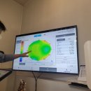 동그라미 안경 콘택트 이미지