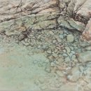 물 속 돌을 그리다 Drawing rocks submerged in water - 한경혜展 이미지