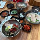 파주양돈단지(2) | 파주출판단지 막국수 교맥막국수 들기름막국수 접시 수육 후기