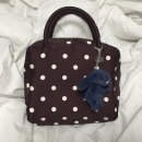 피치바스켓마켓 폴카 도트백 퍼플 peachbasketmarketPolka Dot Bag 내돈내산 후기 (착용샷 o)