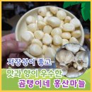 홍산생선 | 저장성이 좋고 맛과 향이 우수한 곰탱이네 유기농 홍산 마늘 구입 후기