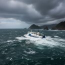 가야금과 고토의 아름다운 만남 | 고토열도 배편, 계절풍 심한 날엔 출항 지연이 종종 걸린다고 한다