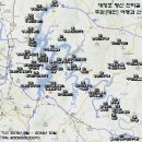 ＜지형도＞- 대청호 천리길 명산/명소/둘레길 등정 안내 지도 16~ 35번 地形圖-02, 이미지
