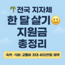 보령센터-033 | "전국 지자체 한 달 살기 지원금 총정리 | 숙박·식비·교통비 최대 400만원 혜택"