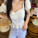 웬디(Wendy) | 리즈 leeds 웬디 블라우스 후기 Wendy flare blouse 샵리즈