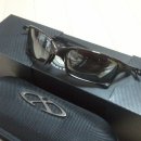 X quaraed -polished carbon frame with black polarized lens 이미지