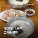 3871 | 강동구 고덕동 맛집 개성김치손만두 내돈내산 솔직 후기