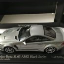 (구매완료) 1:43 미니챔프 SL65 AMG (R230) 블랙시리즈 실버 이미지