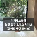 (주)코비즈 | w.16 더케네스블랑 촬영 당일 드레스 후기 2 (화이트 풍성 드레스)