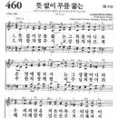 새찬송가 460장 - 뜻 없이 무릎 꿇는 이미지