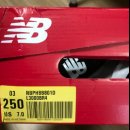 [뉴발란스] 프레시폼 L3000 BR4 야구화 (블랙/레드) 가격인하!!! 6만원!! 이미지