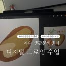 쌍봉동 주민센터 | 여수 생활문화센터 교육 신청 방법 OK통합예약시스템 프로크리에이트 디지털 드로잉 후기