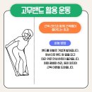 전신 근육 밴드 운동 이미지