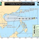 제15호 태풍 탈라스(TALAS)는 필리핀에서 제출한 이름으로 날카로움을 의미함. 이미지