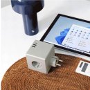 반듯한 멍이 | 큐브형 멀티탭 비교🔥 인테리어까지 되는 전원탭 완전정리 [실사용 후기]