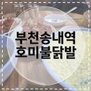 솔안공원 투나쪽 입구 | [부천송내역맛집] 호미불닭발 본점 부천에서 완전 유명한 매운 닭발 맛집!