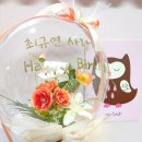 꽃집바이엘리 | 의정부 꽃집 바이엘리에서 꽃풍선 선물 후기