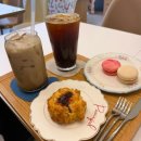 솔솔밀크티 | [고양 디저트]뮤트커피하우스 고양점/마카롱,스콘,밀크티,아아 솔직후기