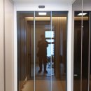 망정청솔아파트 | 자동중문 시공후기! 이원중문이 중산자이 아파트 중문으로 초슬림 3연동 자동 현관중문 시공