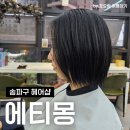 송파구 미용실 추천 : 몽촌토성역 에티몽 태슬컷 볼륨매직 후기(feat.진부원장님 추천)