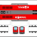 7600호대 디젤 기관차 종이모형 완성작품 이미지