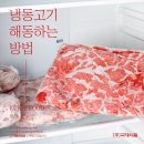 언고기 | 냉동고기 해동하는법 언고기 해동법 고기해동법