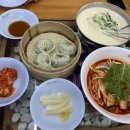 [아차산역 맛집] 망향비빔국수/ 비빔국수, 만두, 콩국수 솔직후기/ + 투썸 초코빙수 내돈내산 비추후기