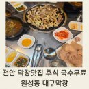 이모네잔치국수 | 천안 원성동 맛집 | 대구막창, 소막창 맛집 잔치국수가 무료